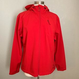 Double Diamond Women's Red Full Zip Jacket Size XL